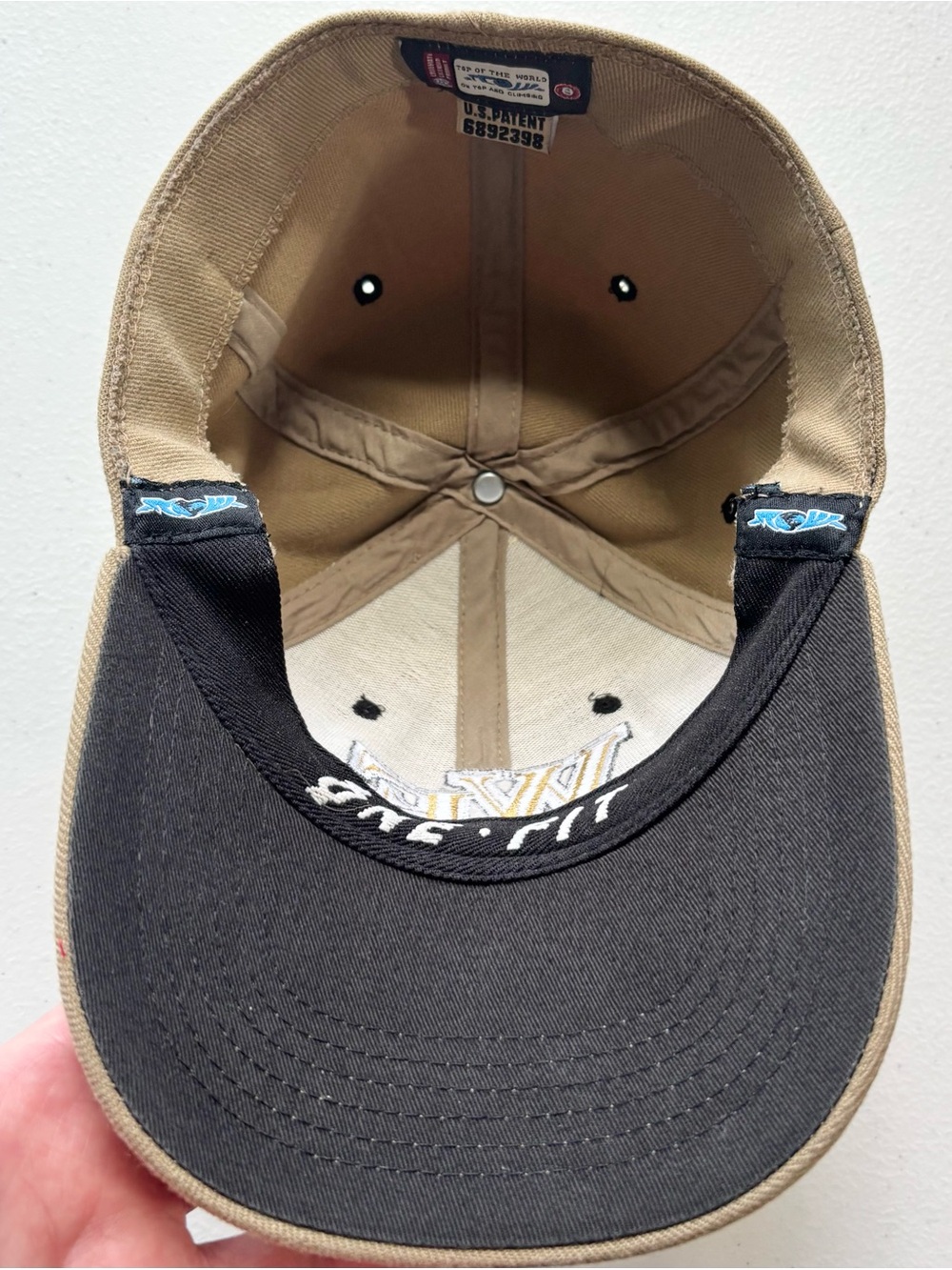🎒BTS SALE📚 Wake Forest Demon Deacons WF Stretch Fit Hat Top Of The World One F - Picture 7 of 11